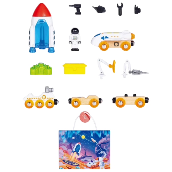 Set figurine Hape Space adventures 3+ / White photo 3