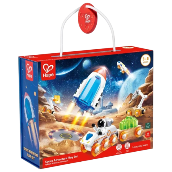 Set figurine Hape Space adventures 3+ / White photo 6