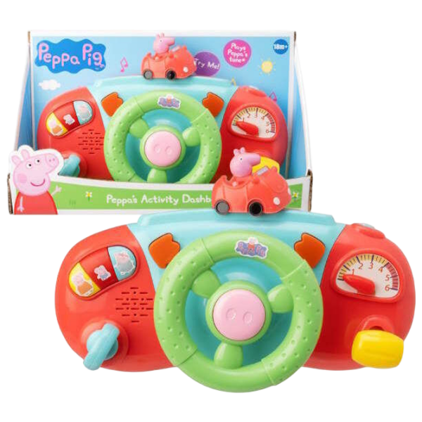 Развивающий набор HTI Peppa’s Driver Dashboard 1500027 Зеленый 1+