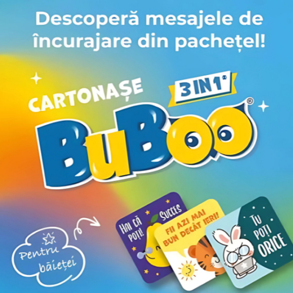 Развивающий набор Roovi Buboo 3-in-1 cards Развитие, 6+ photo 2