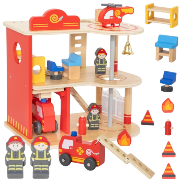 Набор фигурок PolarB Fire Station 2+ / Красный photo 3