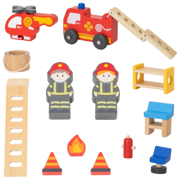 Набор фигурок PolarB Fire Station 2+ / Красный photo 5