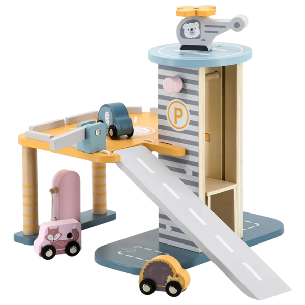 Набор фигурок PolarB Parking 2+ / Синий photo 1