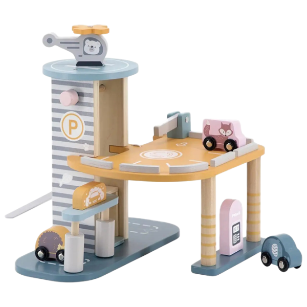 Набор фигурок PolarB Parking 2+ / Синий photo 2