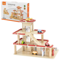 Интерактивная игрушка PolarB Parking Garage 44763 Wood 1+