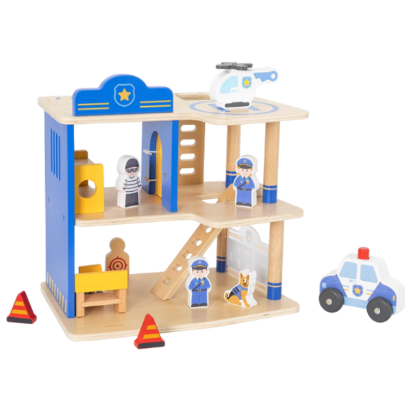 Joc educativ VIGA PolarB Police Sector 44803 Blue 1+