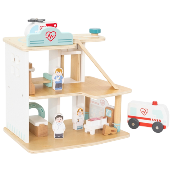 Игровой набор VIGA Hospital 44802 Разноцветный 3+