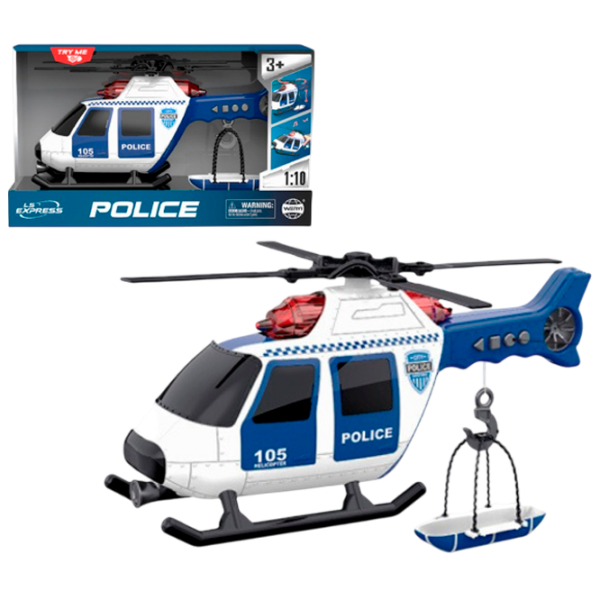 Вертолёт Wenyi Poliția WY105A
Черный
Белый