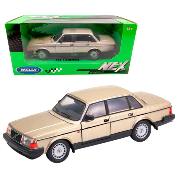 Mașină Welly Volvo 240 GL 24102W
Black
Gray