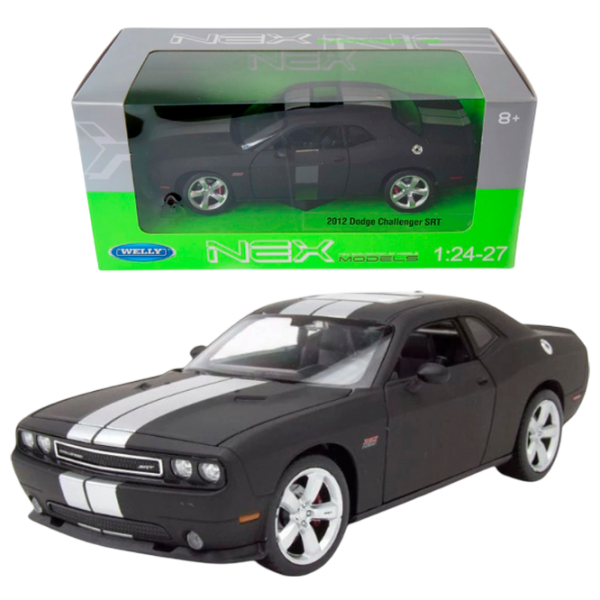 Mașină Welly DODGE CHALLENGER SRT 24088
White
Black