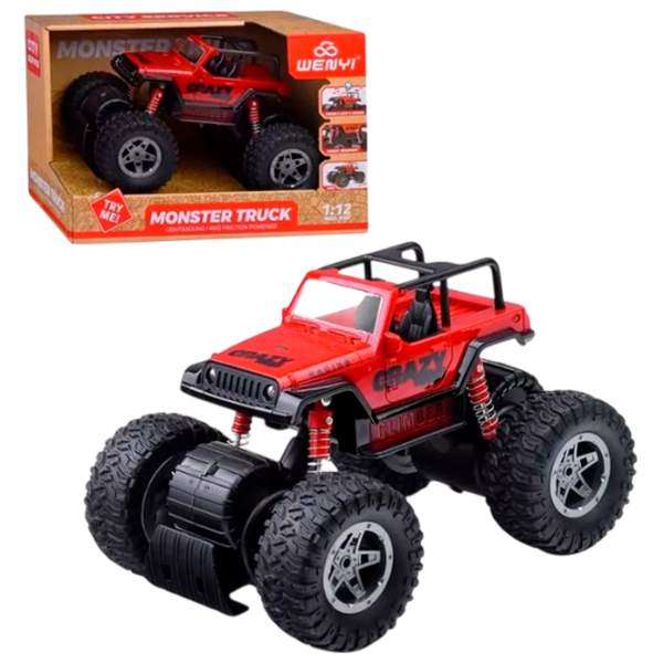 Mașină Wenyi Jeep WY662A
Black
Red
