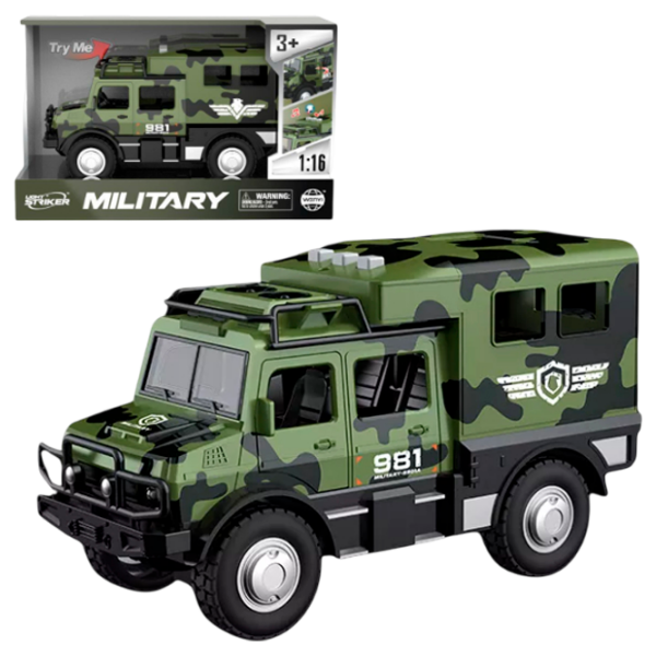Машинка Wenyi Бронированная военная машина WY981A
Черный
Camuflage