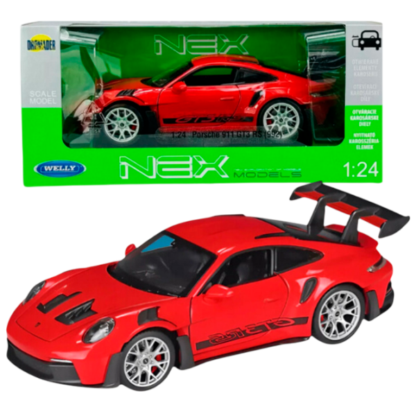 Mașină Welly PORSCHE 911 GT3 RS 24122
Black
Red