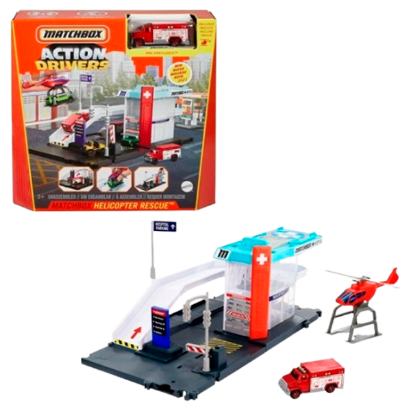 Elicopter Hot Wheels Matchbox GVY83
Multicolor
Multicolor