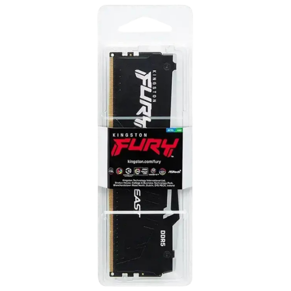 Оперативная память 32 ГБ Kingston FURY Beast RGB KF556C36BBEA-32 DIMM, DDR5, 5600 МГц photo 5