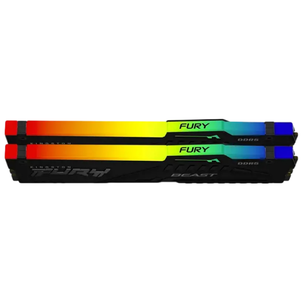 Memorie RAM 64 GB Kingston FURY Beast RGB KF560C30BBEAK2-64 DIMM, DDR5, 6000 MHz photo 4