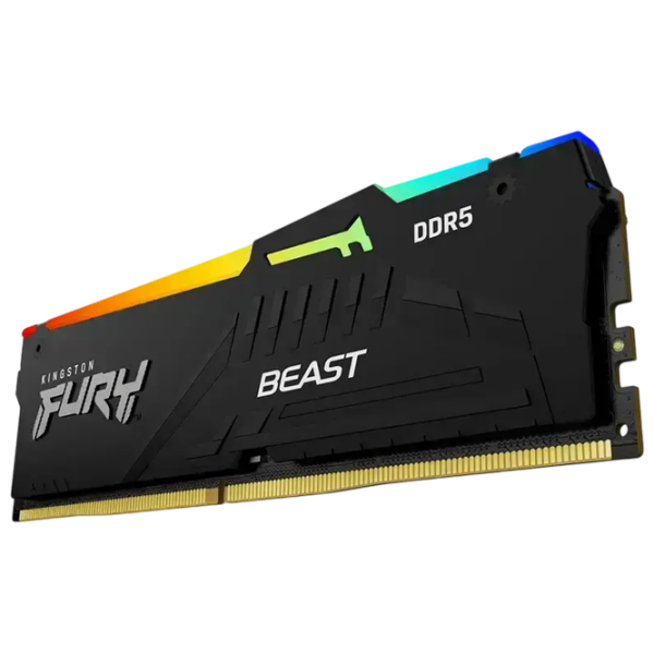 Memorie RAM 64 GB Kingston FURY Beast RGB KF560C30BBEAK2-64 DIMM, DDR5, 6000 MHz photo 6