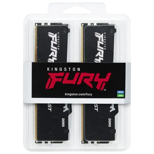 Memorie RAM 64 GB Kingston FURY Beast RGB KF560C30BBEAK2-64 DIMM, DDR5, 6000 MHz photo 8