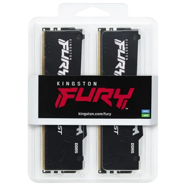 Memorie RAM 64 GB Kingston FURY Beast RGB KF560C30BBEAK2-64 DIMM, DDR5, 6000 MHz photo 8