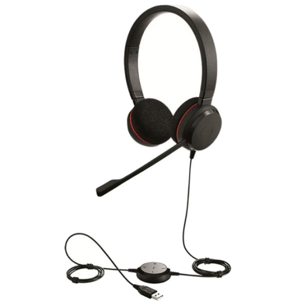 Căști Jabra EVOLVE 20 SE Black Cu fir / Personal / On the ear photo 2