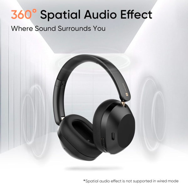 Căști Realme Techlife Studio H1 Black Fără fir / Personal / On the ear photo 7