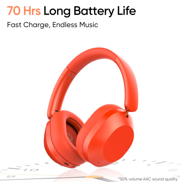 Căști Realme Techlife Studio H1 Red Fără fir / Personal / On the ear photo 7
