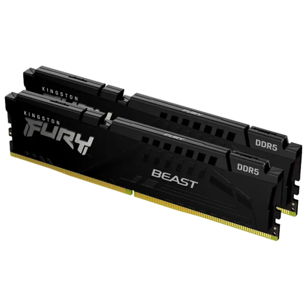 Оперативная память 32 ГБ Kingston FURY Beast KF556C36BBEK2-32 DIMM, DDR5, 5600 МГц photo 1