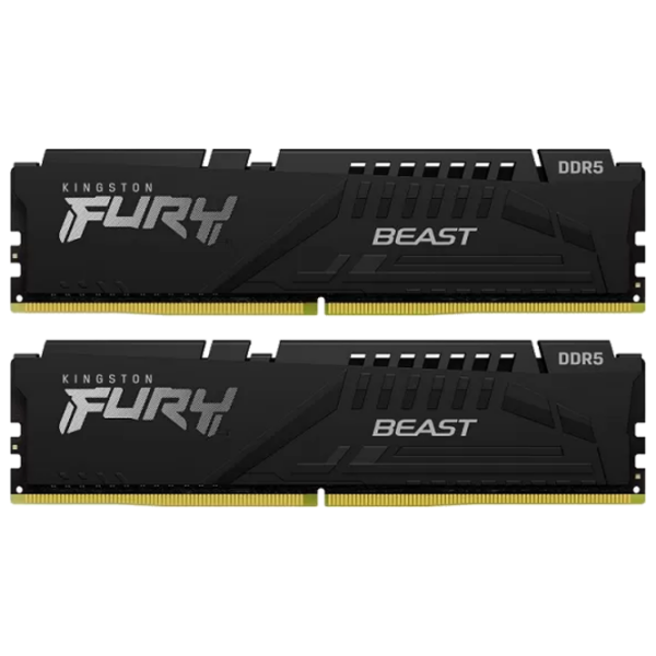 Memorie RAM 64 GB Kingston FURY Beast KF556C36BBEK2-64 DIMM, DDR5, 5600 MHz photo 1