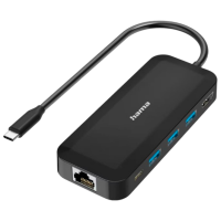 Adaptor Hama 300080 Black USB Type-C