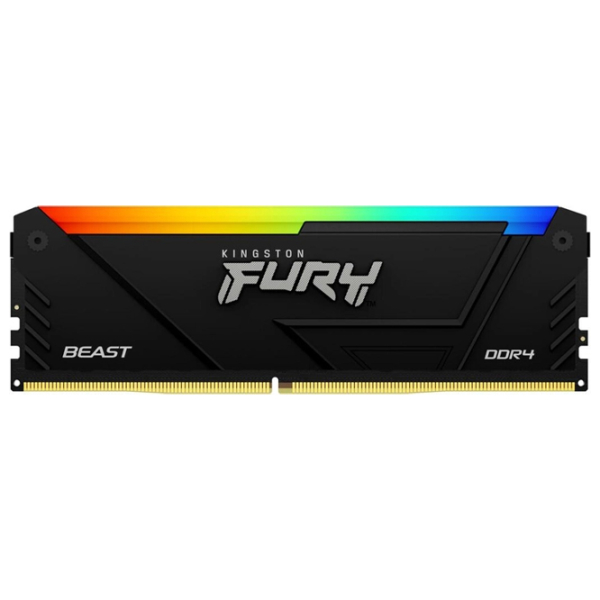 Оперативная память 16 ГБ Kingston FURY Beast RGB KF432C16BB2AK2/16 DIMM, DDR4, 3200 МГц photo 2