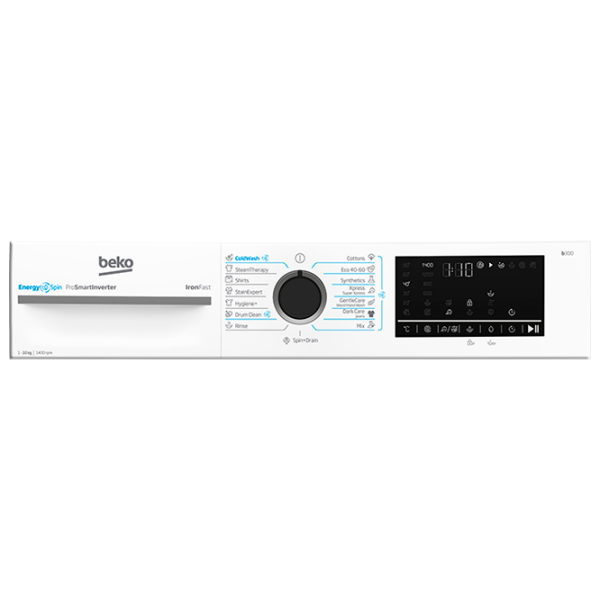 Стиральная машина Beko BM3WFU410415WB Белый 10 кг, 1400 об/мин, A photo 6