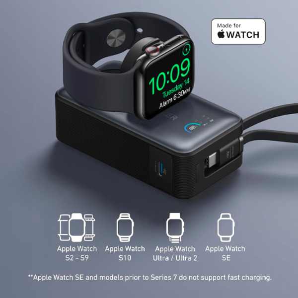 Power Bank 10000 мАч Anker MagGo (30 Вт) Черный  photo 2
