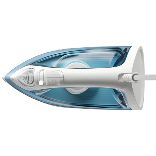 Fier de călcat Philips DST2010/90 White Blue 2000 W, 25 g/min, 0.25 l, Ceramică photo 2