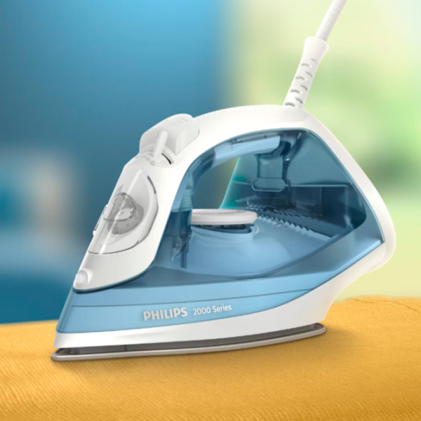 Fier de călcat Philips DST2010/90 White Blue 2000 W, 25 g/min, 0.25 l, Ceramică photo 4