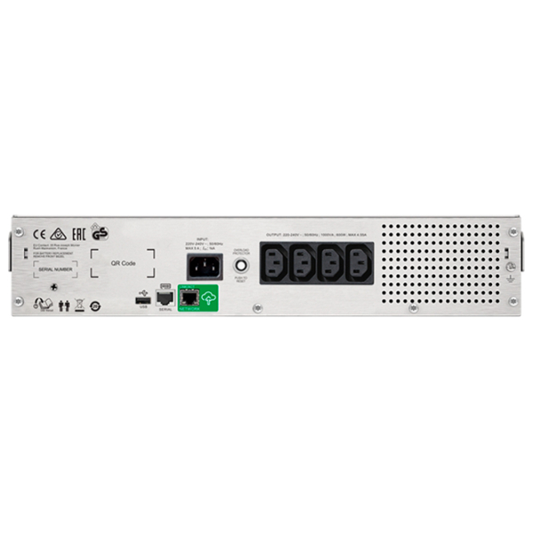 ИБП APC Smart-UPS C SMC1500I-2UC (900 / 1500VA) Черный  photo 2