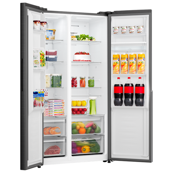 Frigider Gorenje NRS917E41BXWD Graphite 344l / No Frost, 197l / No Frost, E photo 5