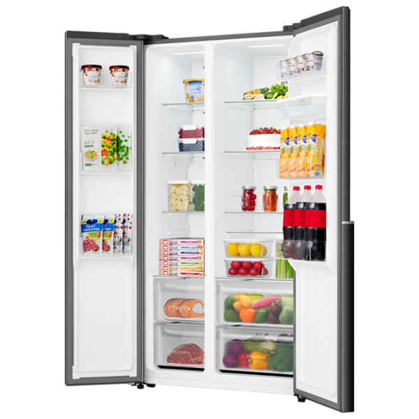 Frigider Gorenje NRS917E41BXWD Graphite 344l / No Frost, 197l / No Frost, E photo 8