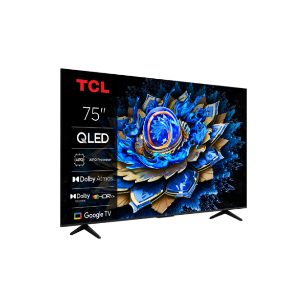 Televizor TCL 75T69C Smart TV 4K Black 75" | QLED | 4K photo 1