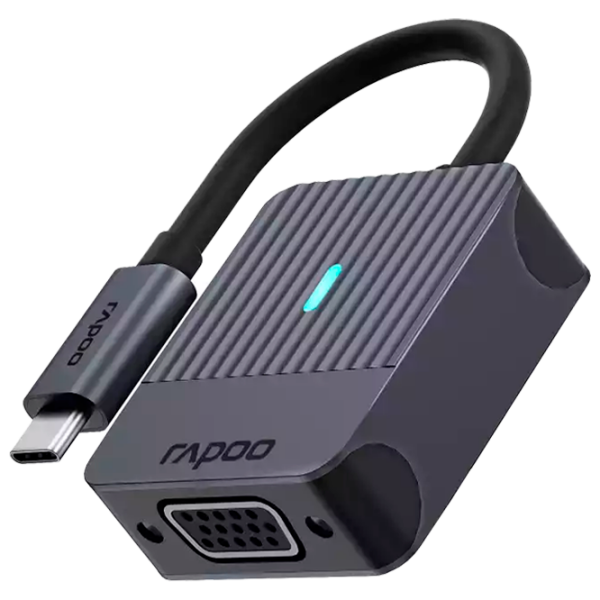Adaptor RAPOO UCA-1003 Black USB Type-C photo 1