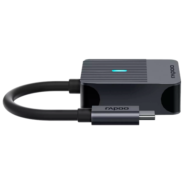 Adaptor RAPOO UCA-1003 Black USB Type-C photo 3