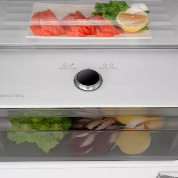 Frigider încorporabil Hisense RB3B280SAWE White 208l / No Frost, 76l / No Frost, B photo 5