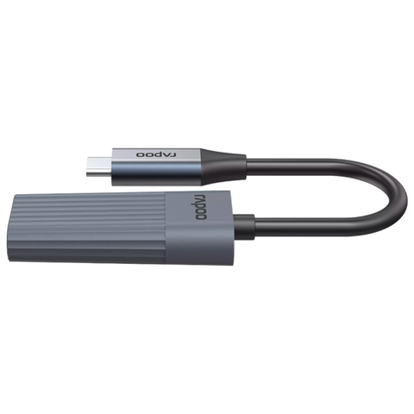 Adaptor RAPOO UCA-1014 Gray USB Type-C photo 4