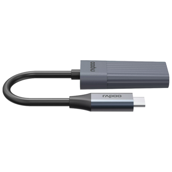 Adaptor RAPOO UCA-1014 Gray USB Type-C photo 5