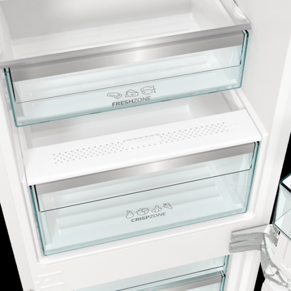 Frigider încorporabil Gorenje NRKI517E62WF White 176l / No Frost, 76l / No Frost, E photo 4