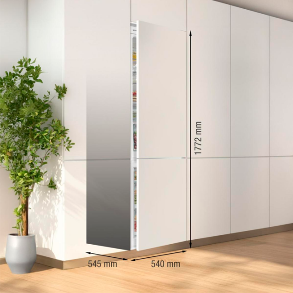 Frigider încorporabil Gorenje NRKI517E62WF White 176l / No Frost, 76l / No Frost, E photo 6