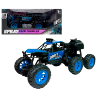 Mașină ZI DI TOYS Off-Road 6x6 Spray Rock 299A
Black
Blue 
