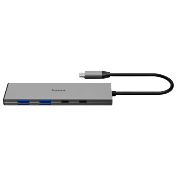 Адаптер Hama 4-in-1 USB-C Multiport Серый USB 3.2 photo 2