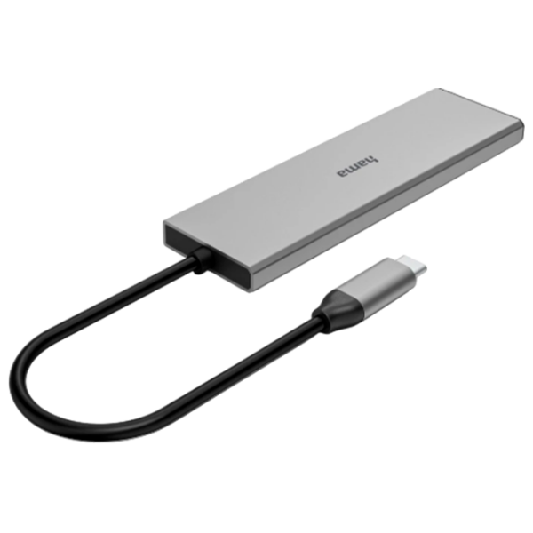 Адаптер Hama 4-in-1 USB-C Multiport Серый USB 3.2 photo 3