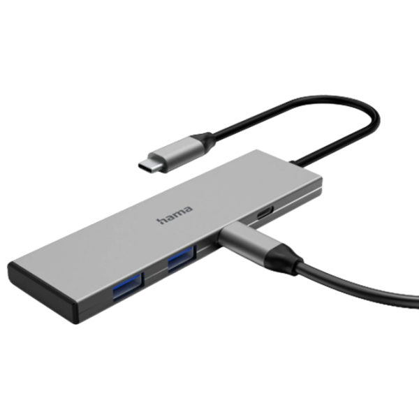 Адаптер Hama 4-in-1 USB-C Multiport Серый USB 3.2 photo 5