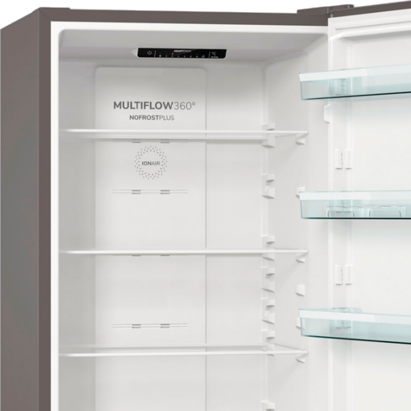 Холодильник Gorenje NRK6202EXL4 Серый 235Л / No Frost, 96л / No Frost, A++ photo 10